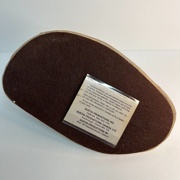 Austin Prod Beagle Dog and Turtle Sculpture 1980 "Curious" By Patrice Hannon - Picture 11 of 13